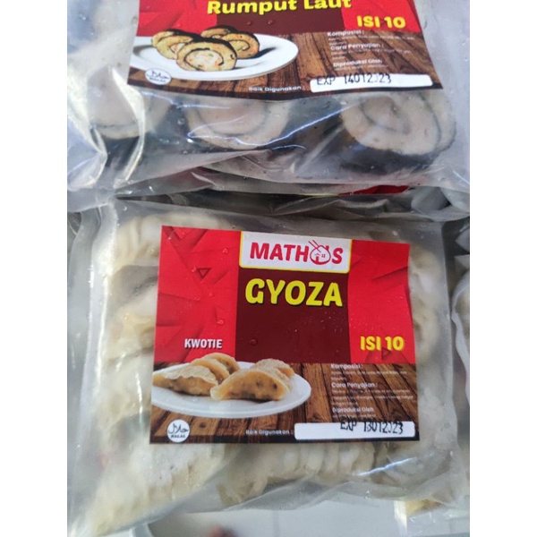 Mathos Gyoza Ayam isi 10