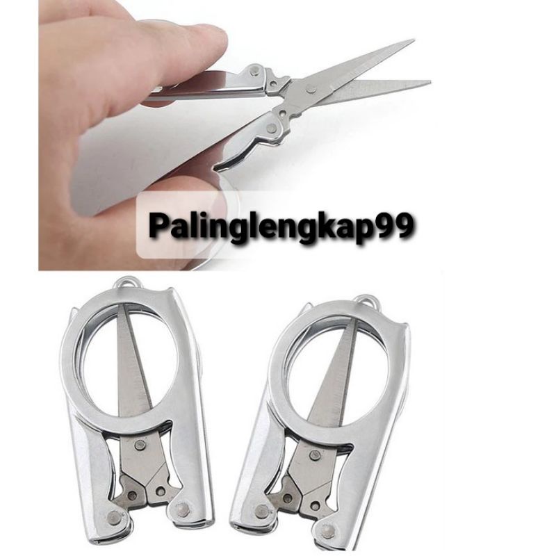 

Gunting Kecil Lipat Mini Stainless Tajam - Gunting Lipat Murah