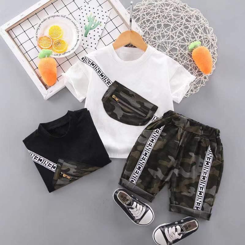 Setelan baju import anak laki-laki keren