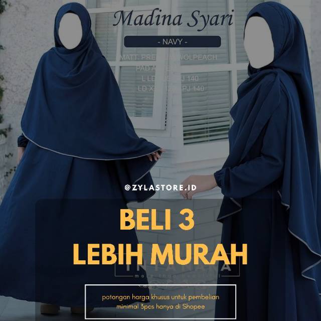 Madina Syari Gamis ori INTANAKA