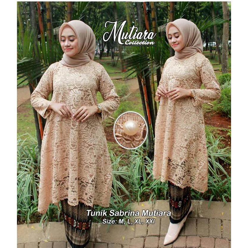 set kebaya sabrina mutiara