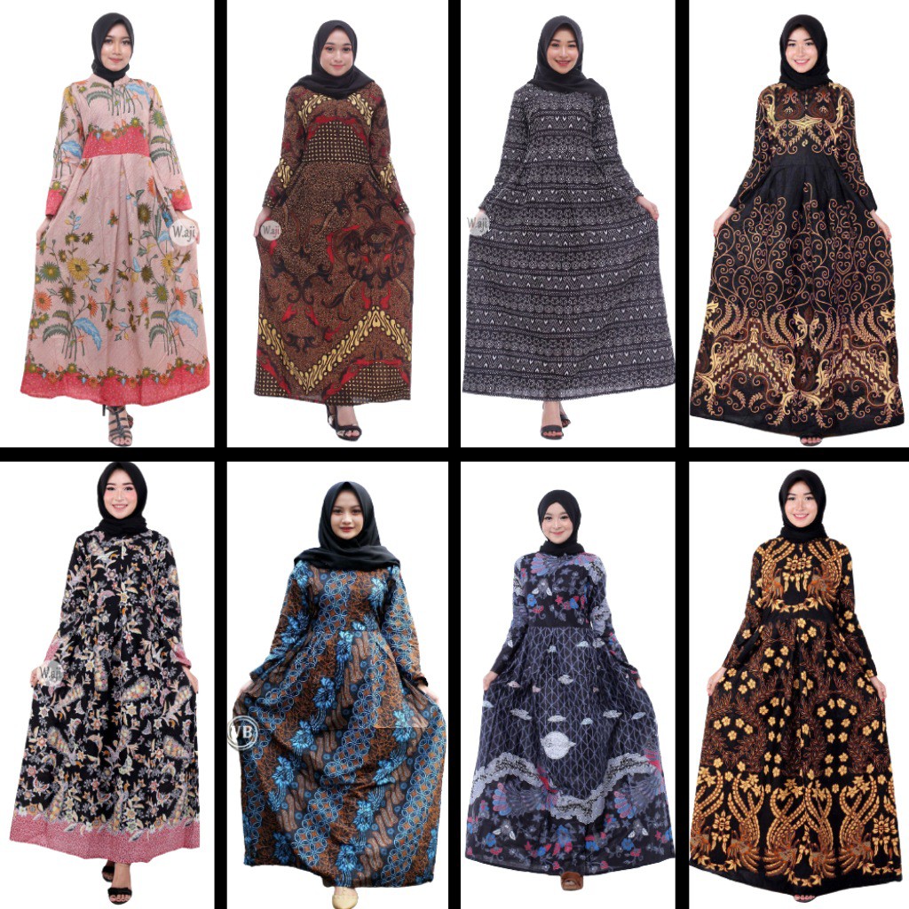 Gamis Batik Jumbo Big Size Xl.xxl.3l.4l.gamis Batik Terbaru 2021