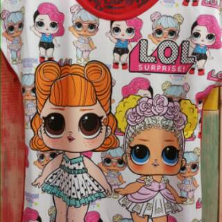  Grosir  kaos  anak Cocoice LOL 6pcs Shopee Indonesia