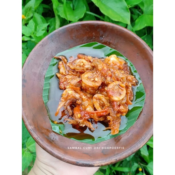 

Sambal cumi ori