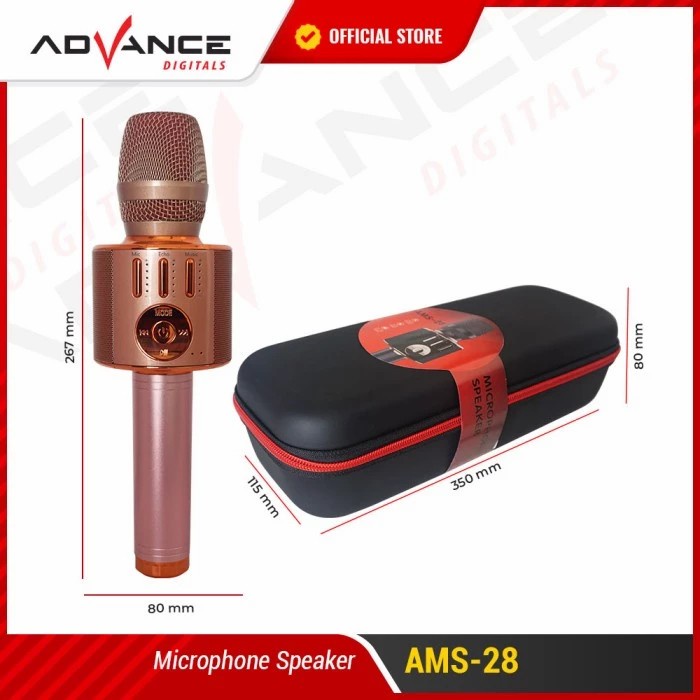 Advance Microphone Speaker Bluetooth AMS 28