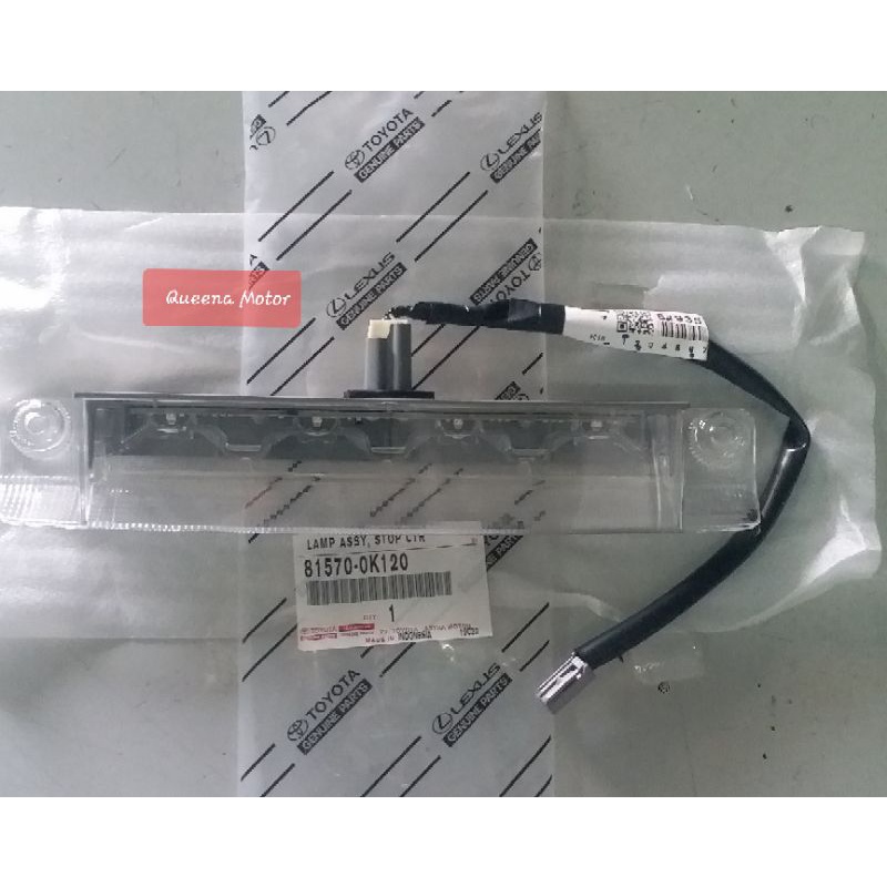 Lampu spoiler belakang innova reborn original