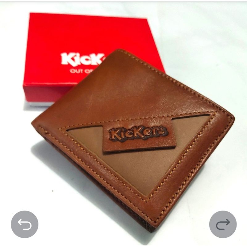 dompet kulit asli impor pria kickers