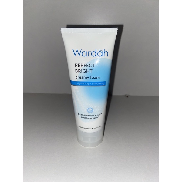 Wardah Perfect Bright Creamy Foam Brightening+Smoothing 60ml (Kemasan Lama)