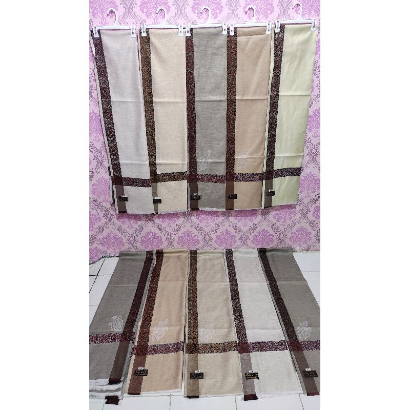 SORBAN KASHMIRI TENUN PANJANG 220 CENTI METER