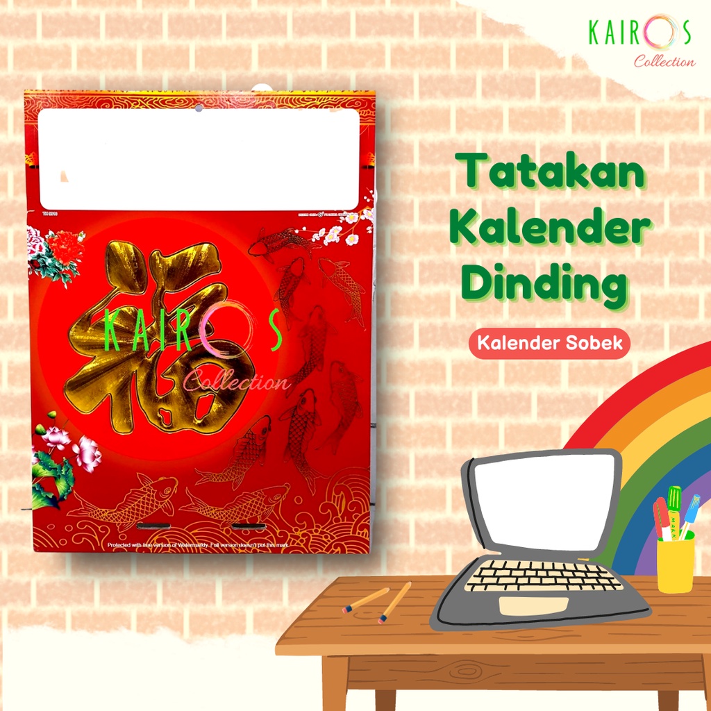 Tatakan Kalender Dinding Sobek Harian