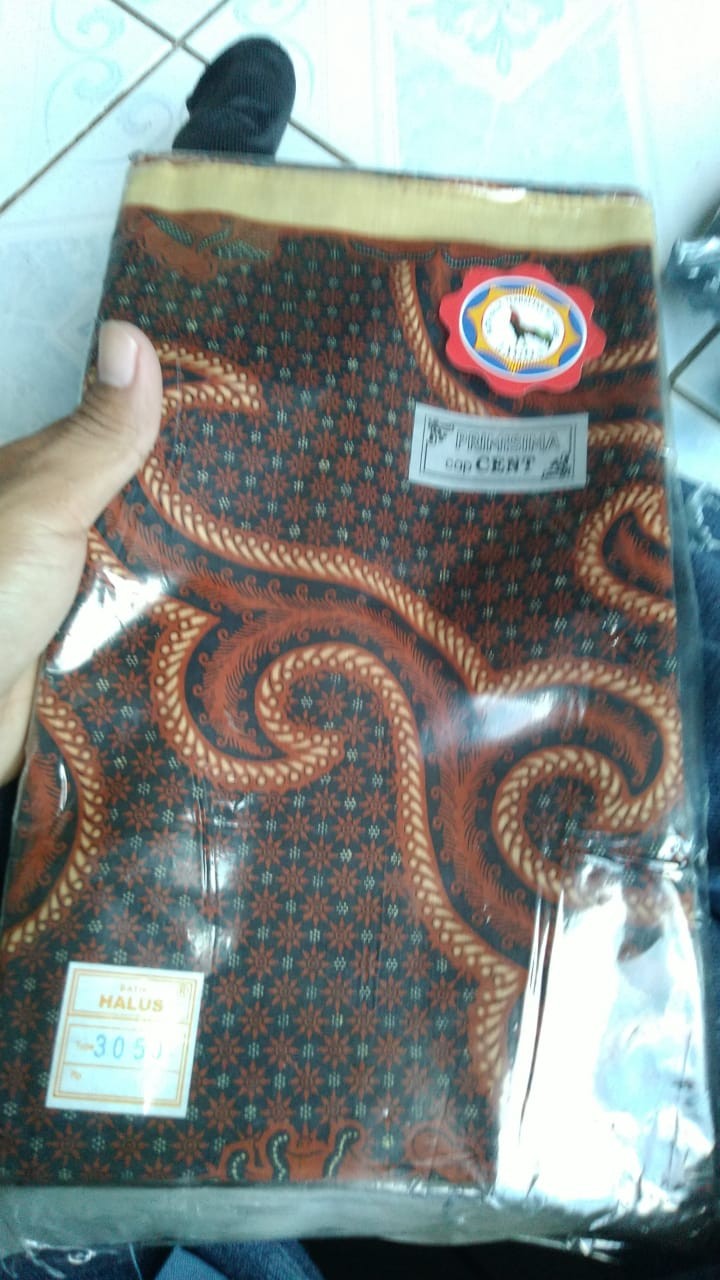 Kain Jarik Batik Solo Cap Cent Printing Halus Panjang Melahirkan Tapih Batik Cap Jago