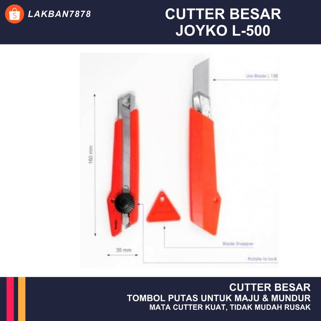 

Cutter Besar L500 Joyko L 500