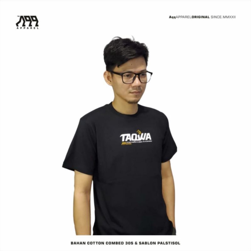 Rully Kaos Distro Premium yu Sholat/Taqwa -Cotton Combat 30s