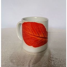 Mug keramik ecoprint