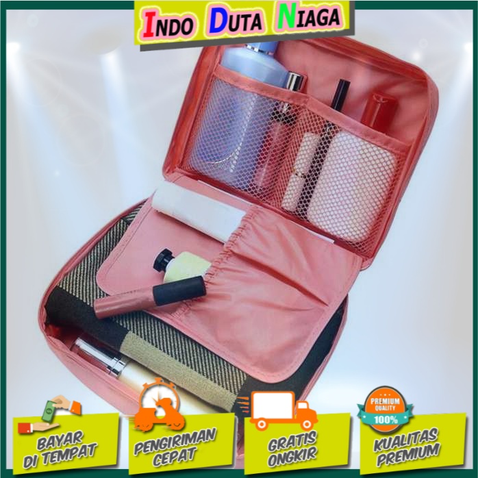 Cassiey Tas Travel Bag in Bag Organizer untuk Kosmetik Sabun - XZ-8010