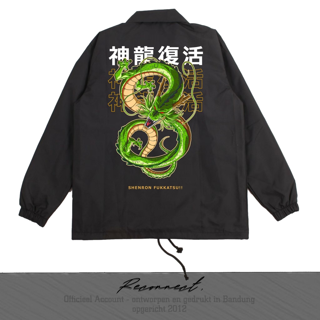 Reconnect Coach Jacket Dragon Ball Shenlong - Unisex