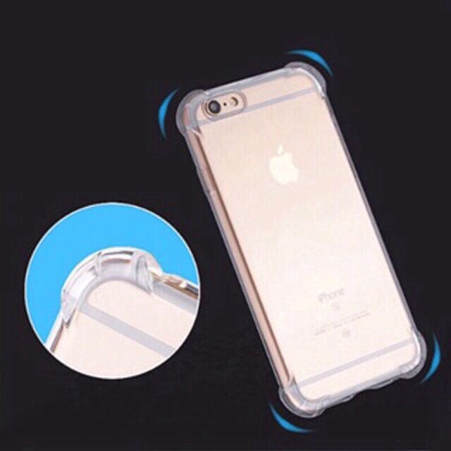 Soft Case Silikon ANTI SHOCK 360 Derajat Untuk Iphone 11 11pro 11promax X XR XS Max 6 6s 7 8 Plus 5s se