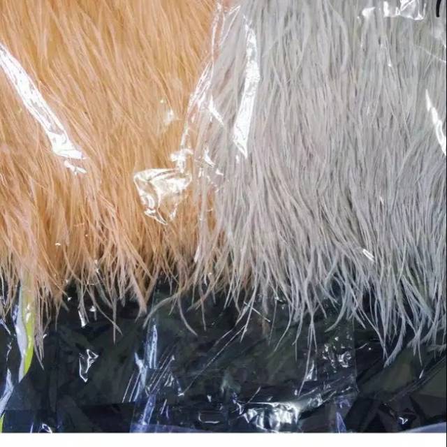 Bahan Kain Tile Bulu Bulu Buat Kombinasi Baju Tas Dan Lainnya