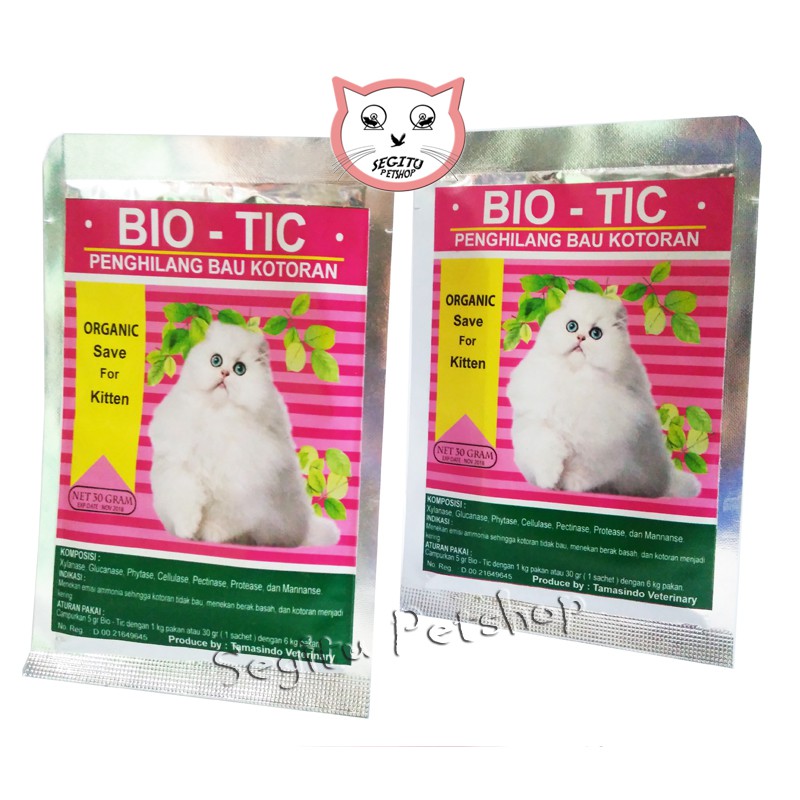 PENGHILANG BAU KOTORAN KUCING BIOTIC