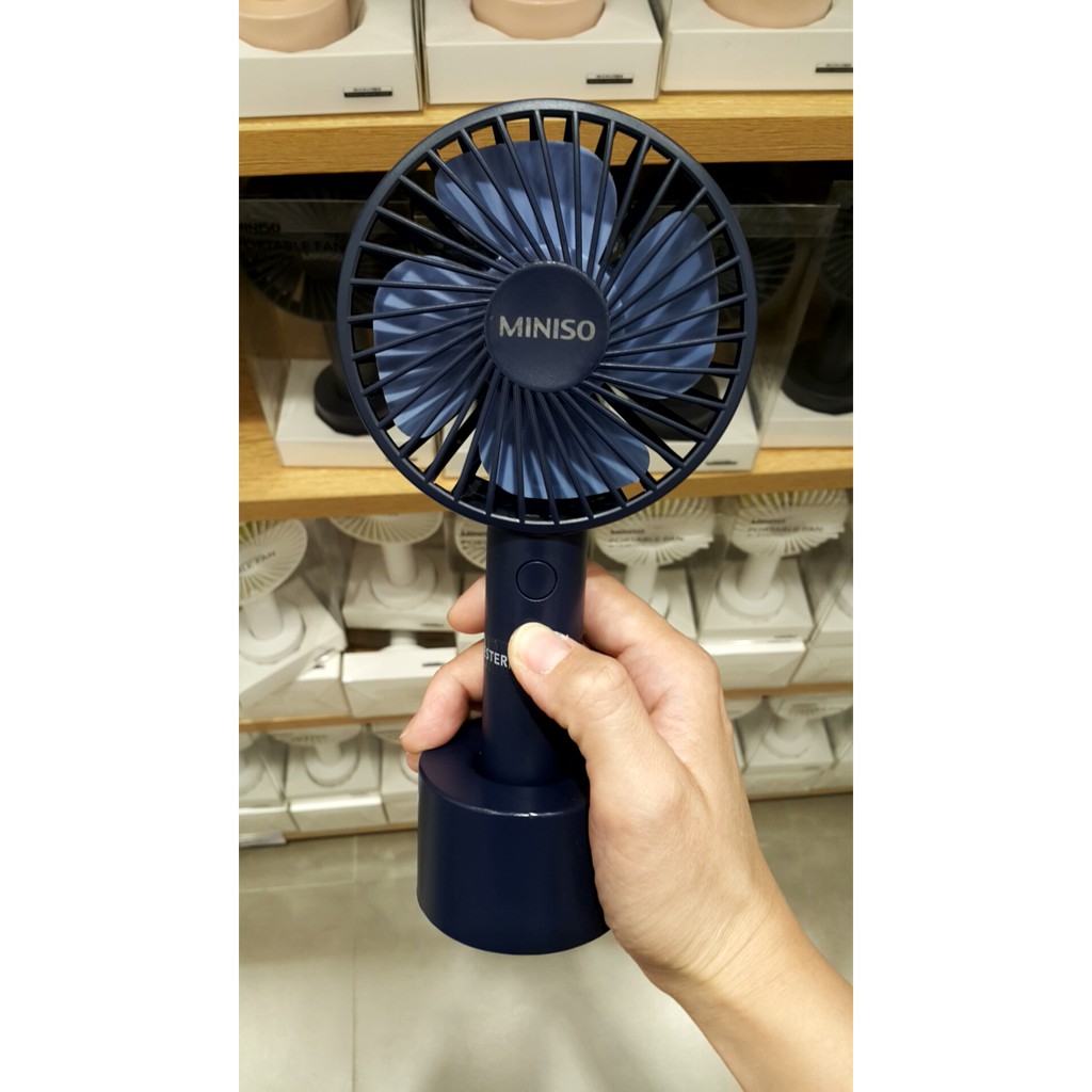 MINISO FOLDABLE FAN. 3WRN. kipas angin kecil miniso murah. ready surabaya
