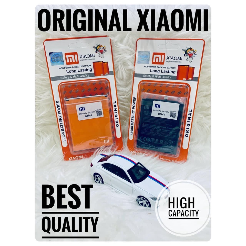 BATERAI / BATTERY ORIGINAL 99% FULL CELL XIAOMI BN20 / BN30 / BN31 / BN34 / BN36 / BN37 / BN40 / BN4