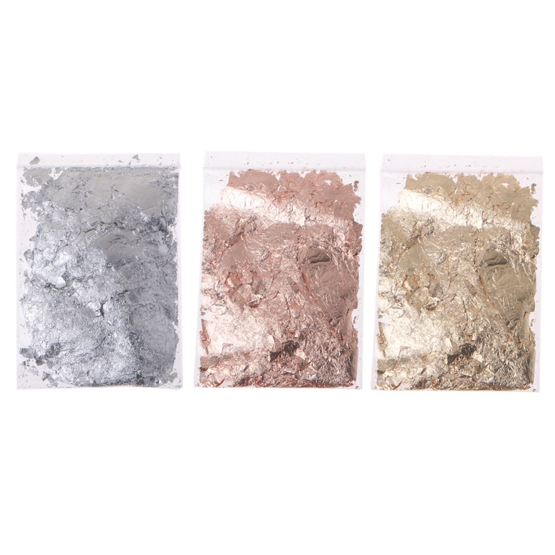 SIY  Gilding Metallic Foil Flakes Set for Resin Art Painting and Crafts Nail Art