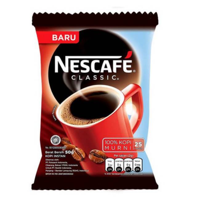

NESCAFE KOPI CLASSIC BAG 45 gram