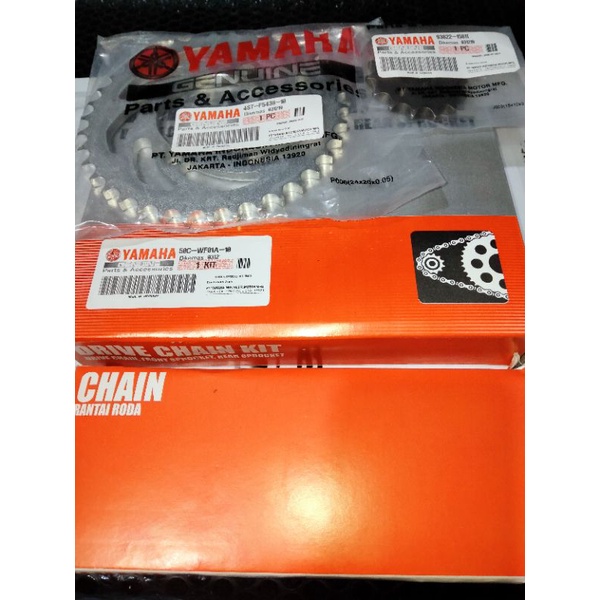 GEAR SET (5OC) Yamaha Jupiter MX 135 lama original