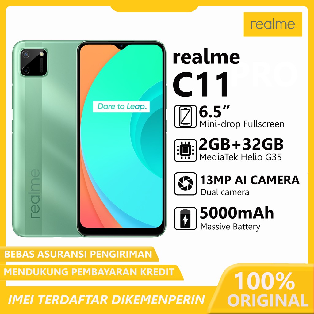 Realme C11 Ram 2/32 GB - Garansi Resmi