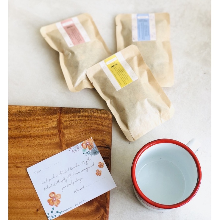 Hampers Wedang/ Gift set/ Wedang herbal (wedang uwuh,wedang telang, hampers wedang)