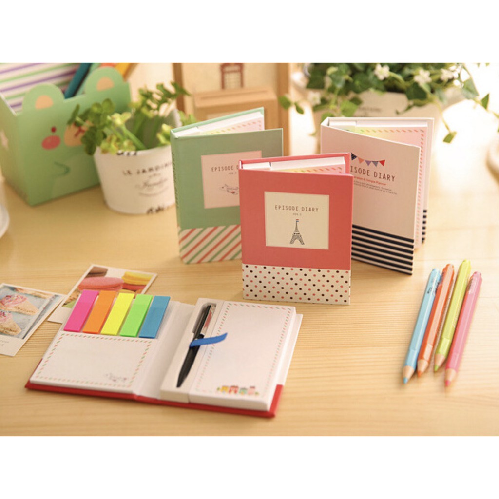 Stick Note Memo Buku Episode Diary | Shopee Indonesia