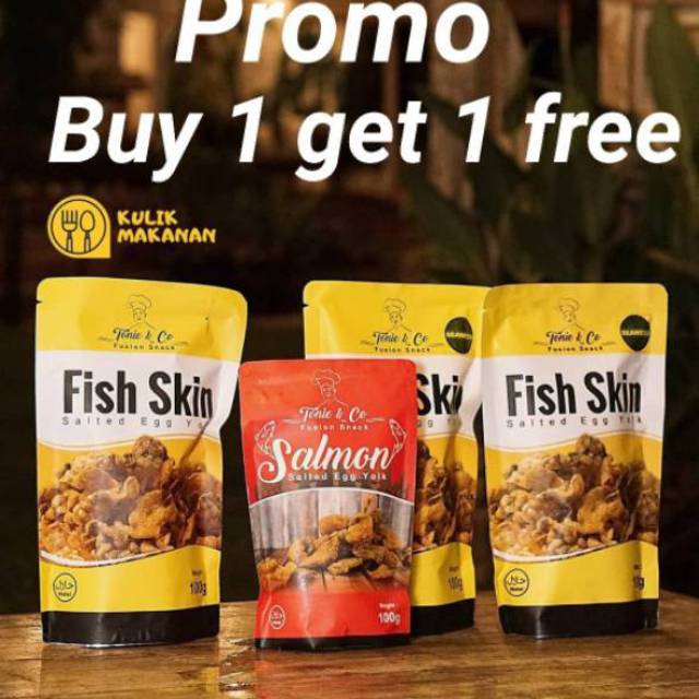 FISH SKIN SALTED EGG