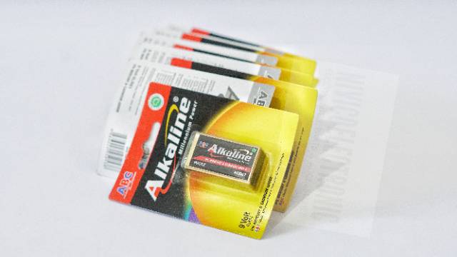 Baterai ABC alkaline kotak 9v