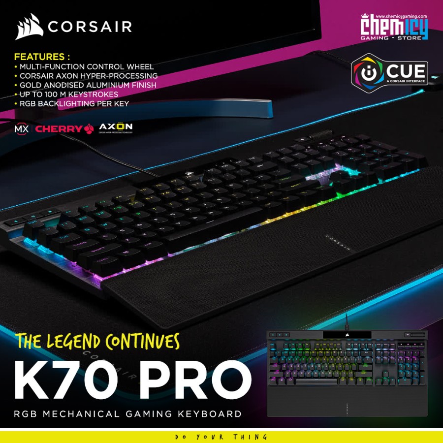 Corsair K70 RGB Pro Mechanical Gaming Keyboard