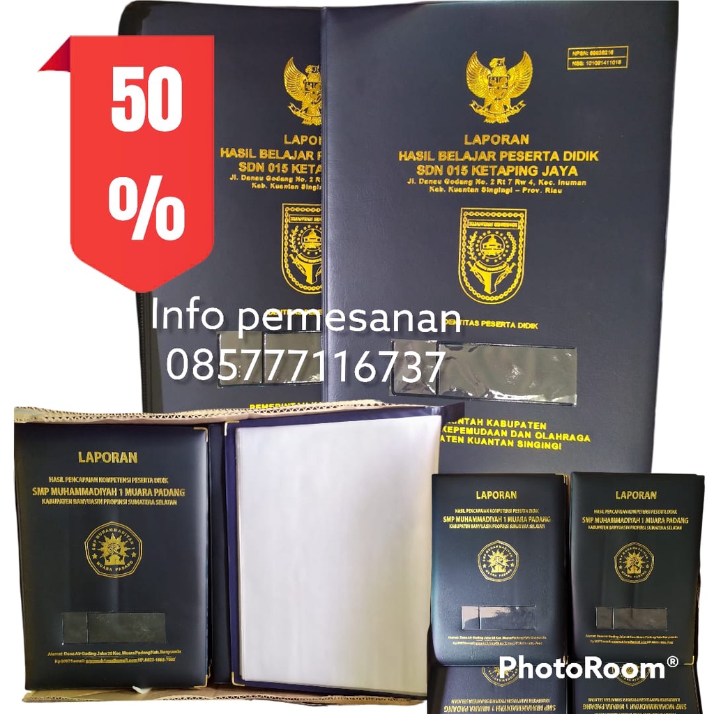 

sampul rapot murah