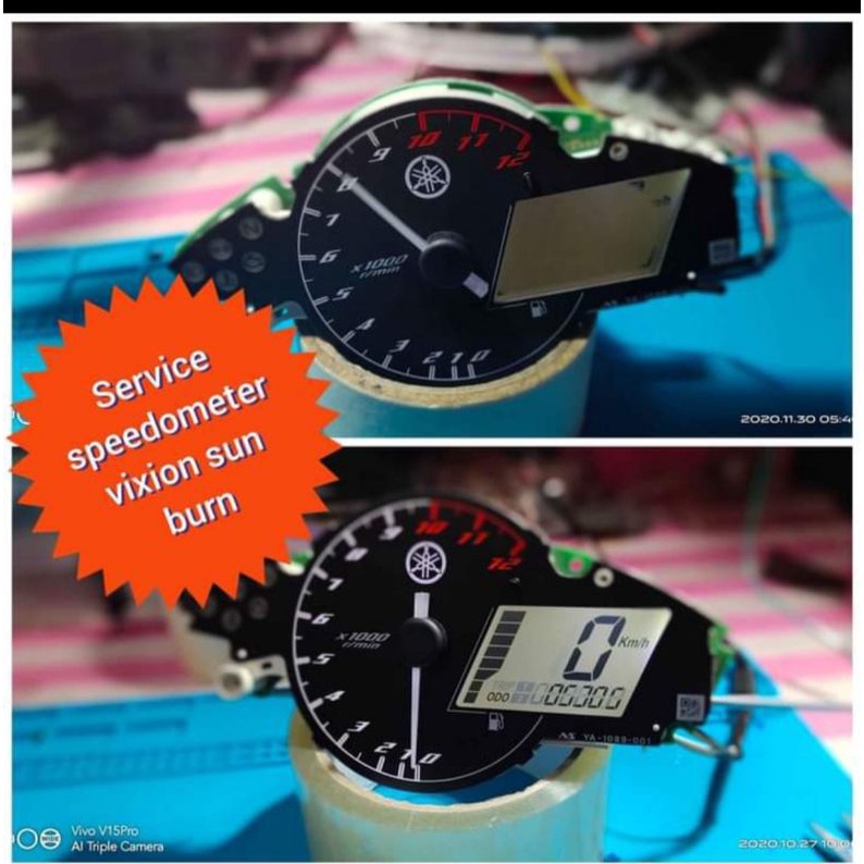 Polaris lcd speedometer vixion