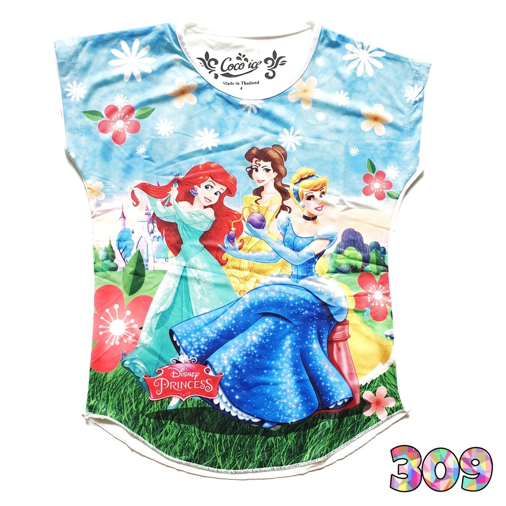 Kaos Anak Perempuan Coco Ice Princess