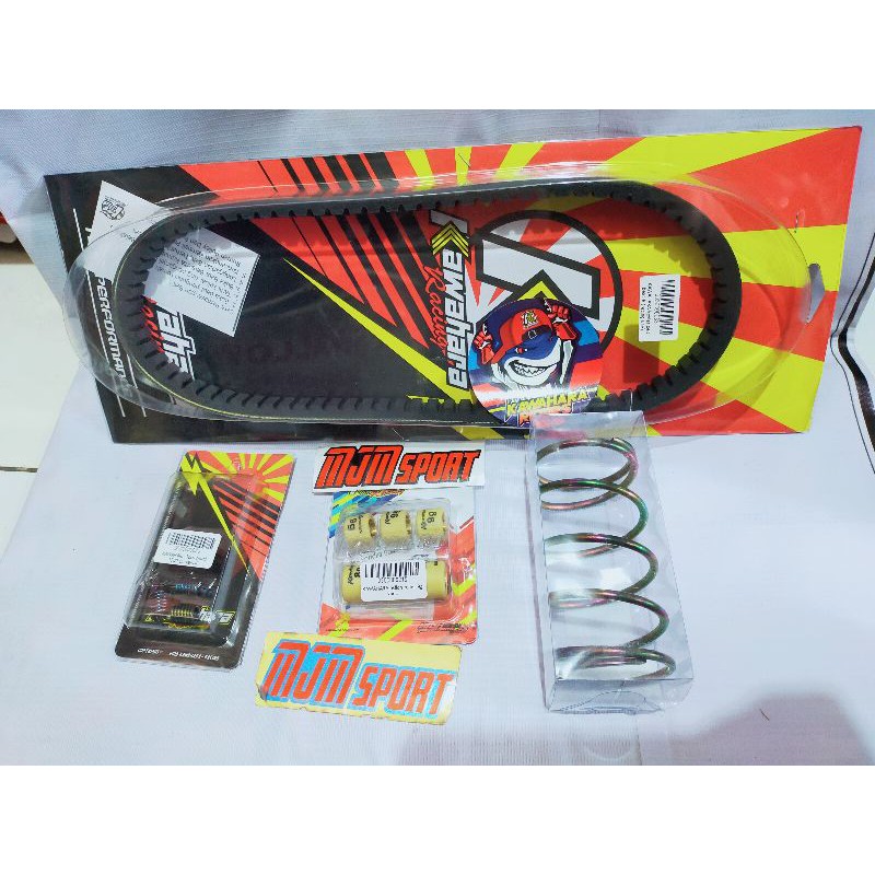 paketan kirian racing beat fi Scoopy fi dan Vario 110  paketan roler plus per cvt per ganda Kawahara