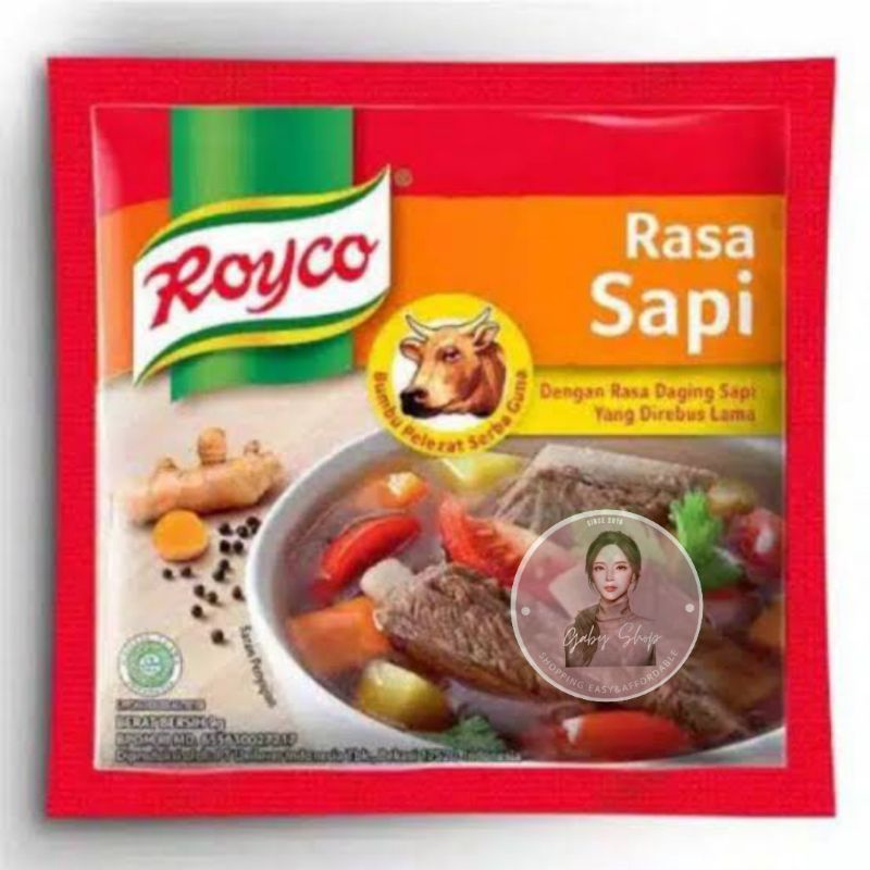 

ROYCO RASA SAPI/AYAM 9 GR RENTENG