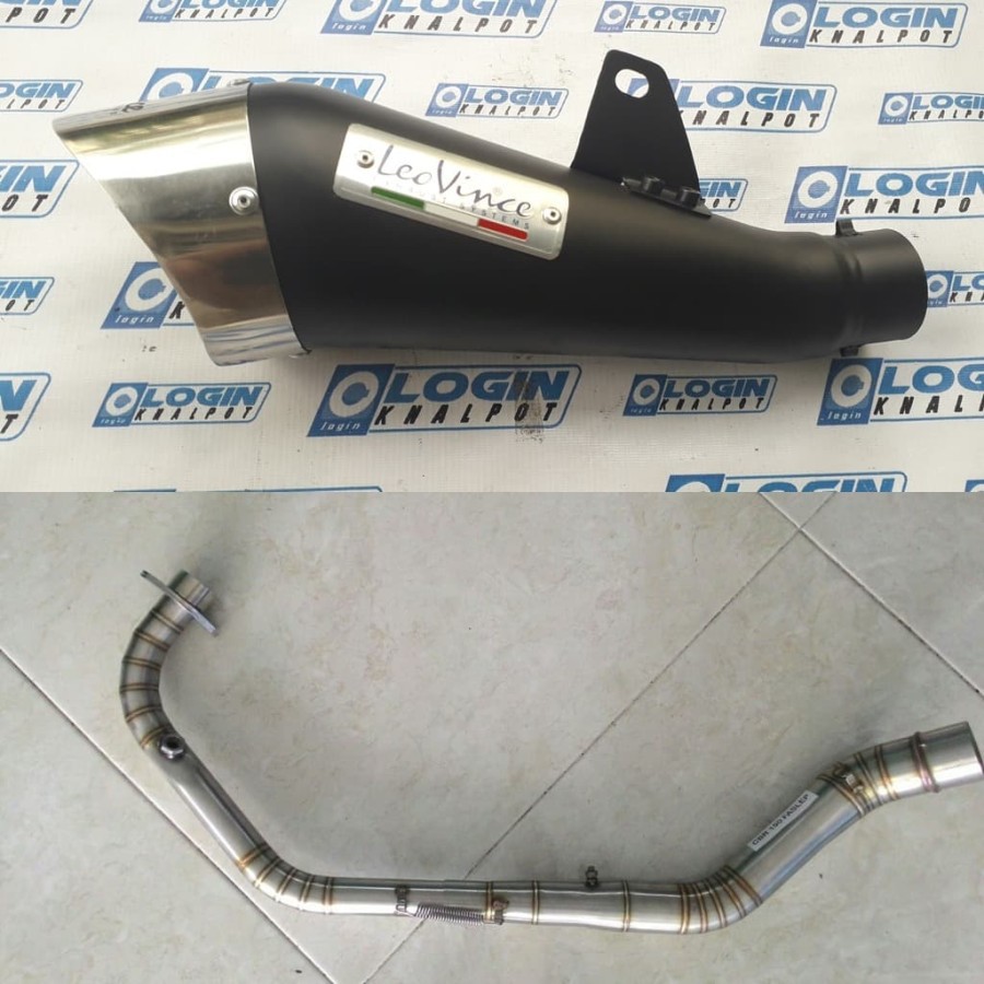Knalpot Leovince Cobra Black cbr150 cb150r vixion R15 GSX