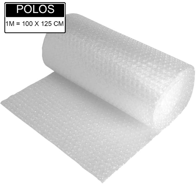 

Bubble wrap untuk tambahan packing
