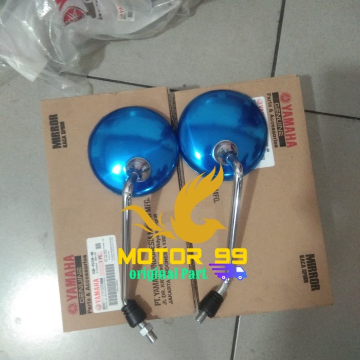 Spion yamaha fino karbu kanan kiri ori ygp