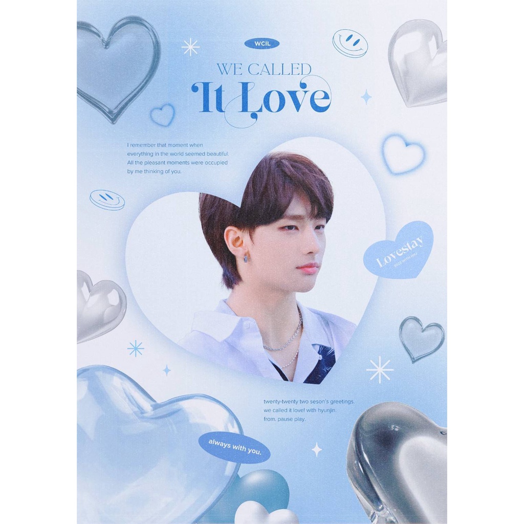 INA GO Straykids Hyunjin 2022 Seasons Greeting by pp_hhj