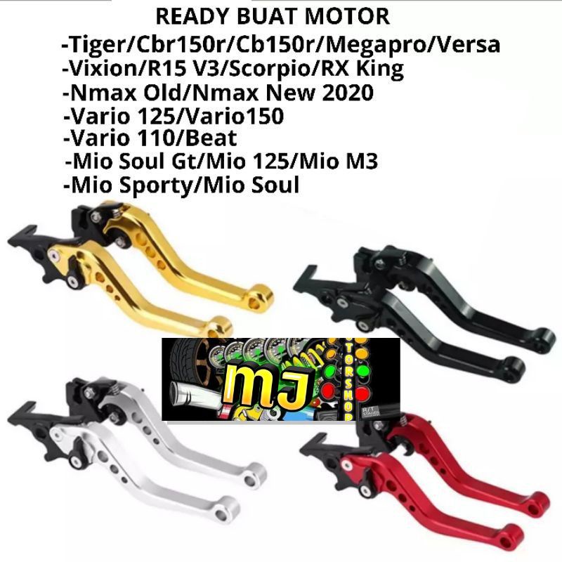 Handle Rem Handel Kopling Original Ready Nmax,Vario,Mio,R15v3,Vixion,Cbr150r,Sonic Dll