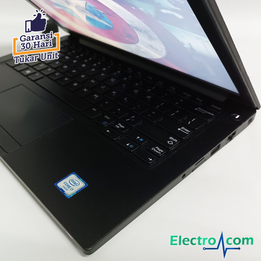 Laptop Dell latitude E7280 Core i5 RAM 8GB SSD 256GB 12,5 inch Slim Bergaransi mulus