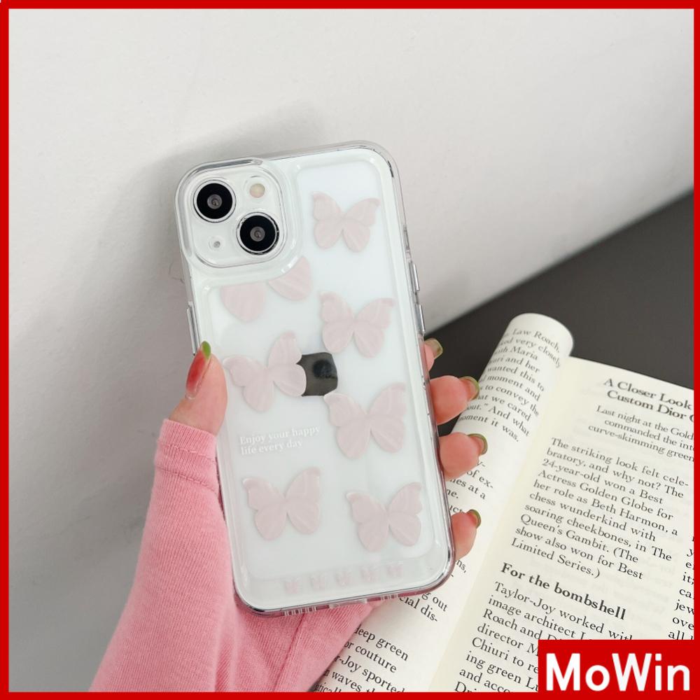 iPhone Case Silicone Soft Case Shockproof Camera Full Coverage Protection Plating Button Cute Butterfly Compatible For iPhone 11 iPhone 13 Pro Max iPhone 12 Pro Max iPhone 7 Plus