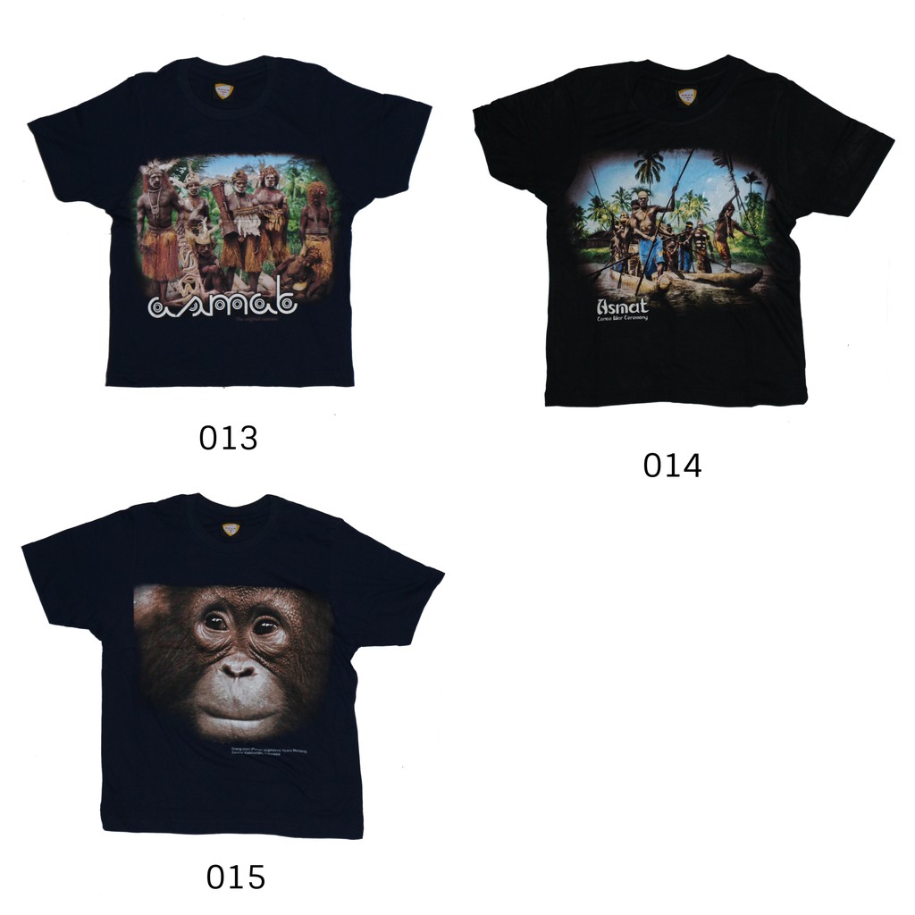 T-Shirt / Kaos Distro Bandung Anak Laki-Laki 7-8 tahun model random