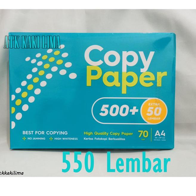 

➲ Copy Paper A4 70gram / Paper Print / Kertas Fotokopi ☪