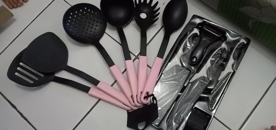 Pisau Set Dapur 5pcs Batu Maifan