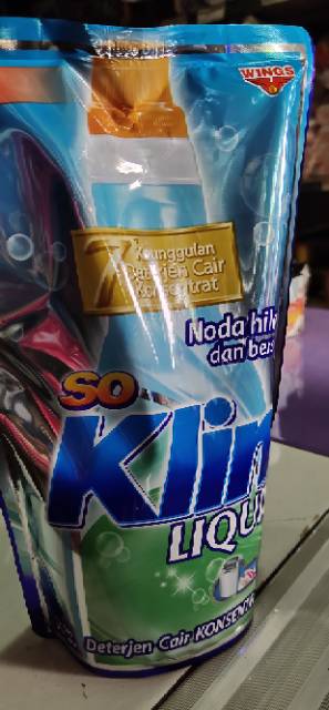 SO KLIN LIQUID 750ML BACTERI DAN PARFUME